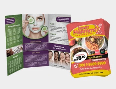 grafica em belem panfletos